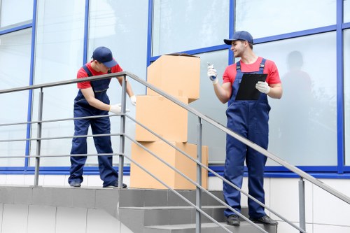 Professional packing support for a Marylebone household or office