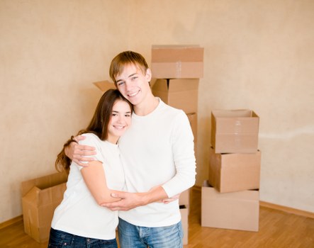 Commercial man and van service supporting an office move in central London