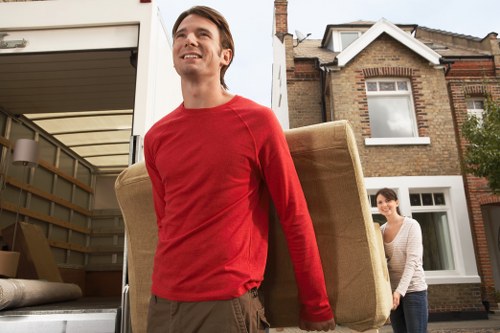 Student belongings being moved safely between Marylebone and nearby London areas
