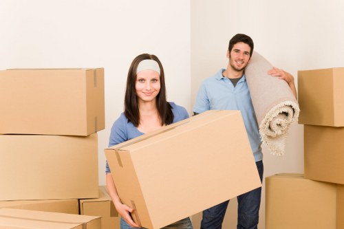 Careful furniture loading for a Marylebone home or flat move